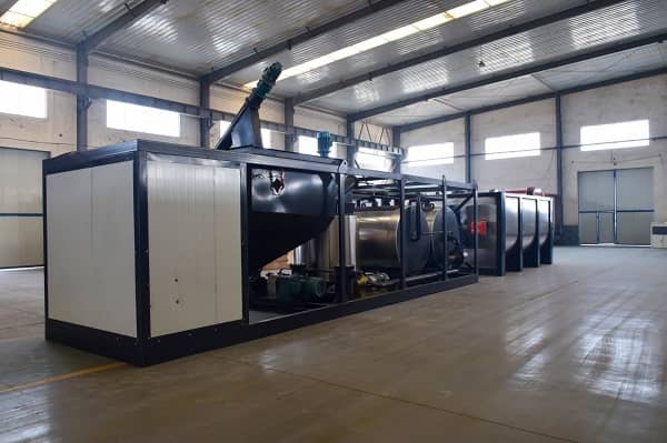 What equipment does the modified bitumen equipment production line include_2